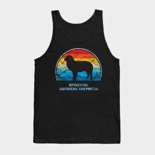 Miniature American Shepherd Vintage Design Dog Tank Top